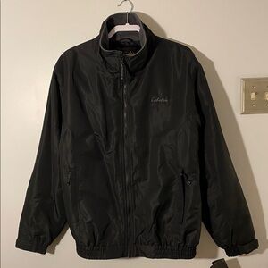 Cabela’s NWT Men’s Insulated Jacket Black Full Zip Fleece Lined Size Medium Tall